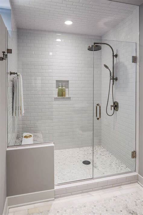 What is the best material to use in a walk-in shower?