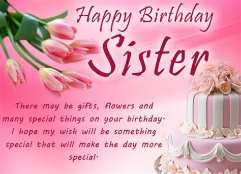 What is the best message for sister birthday?