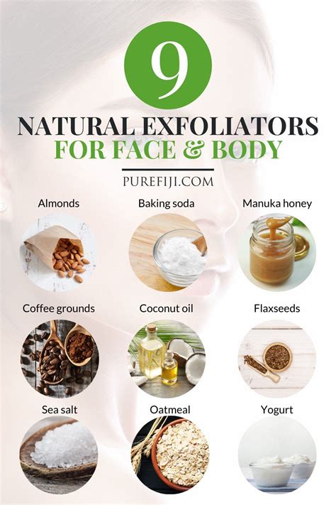 What is the best natural exfoliator for face?