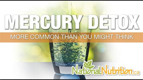 What is the best natural mercury detox?