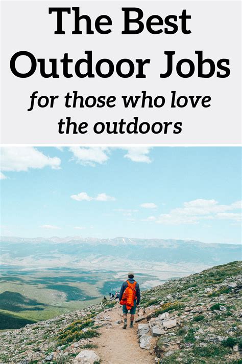 What is the best outdoor job for an introvert?