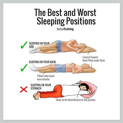 What is the best position to sleep on a hard surface?