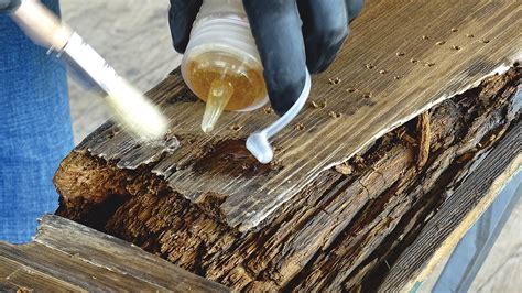 What is the best product to repair damaged wood?