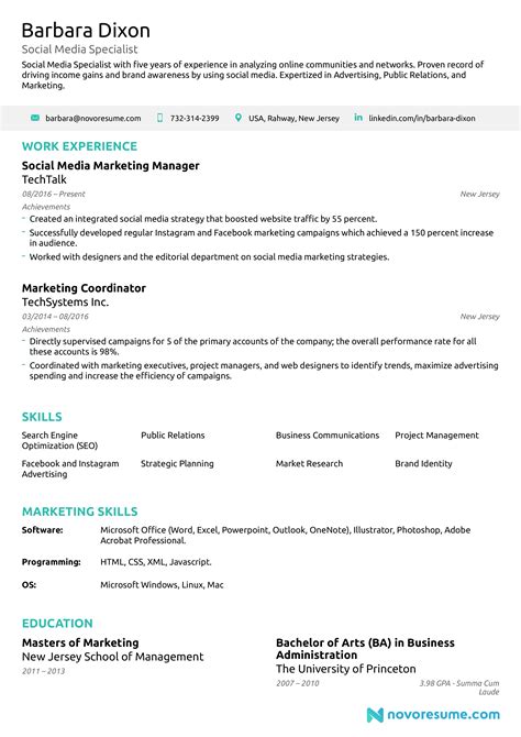 What is the best resume format for ATS?