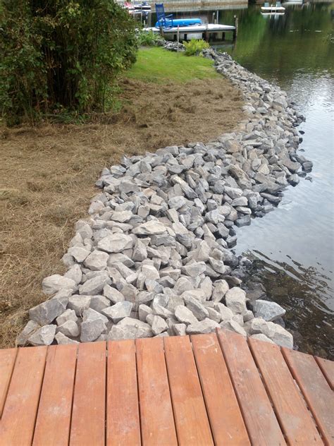 What is the best rock for erosion control?