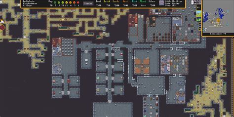 What is the best room size for Dwarf Fortress?