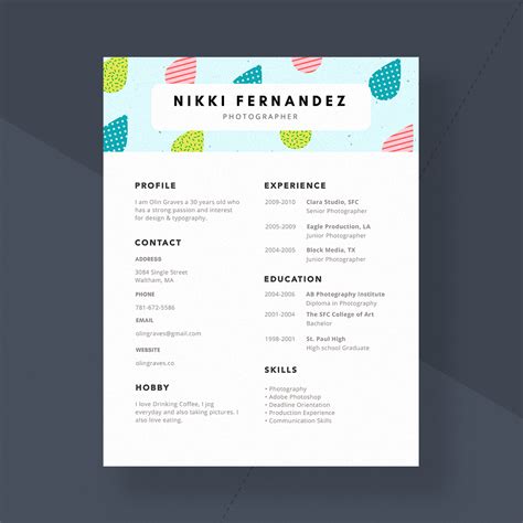 What is the best size for PDF resume?