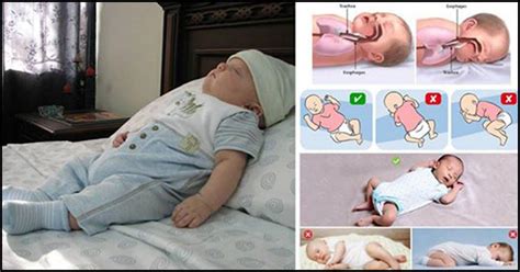 What is the best sleeping position for a baby with a cold?