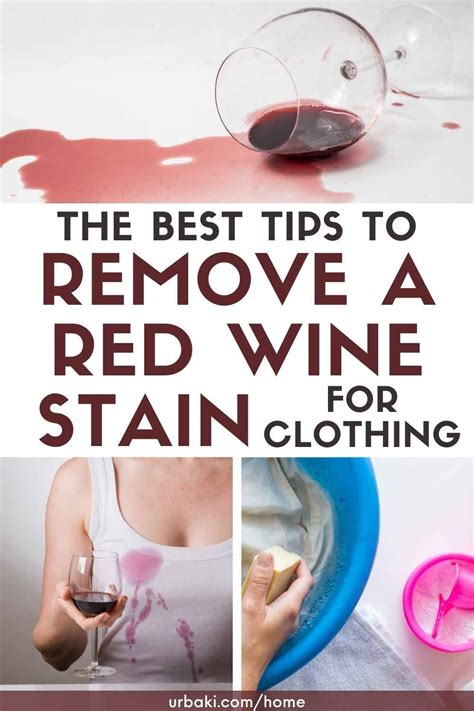 What is the best stain remover for wine stain?