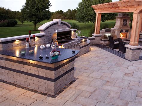 What is the best stone for a BBQ area?