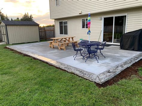 What is the best surface for a patio?
