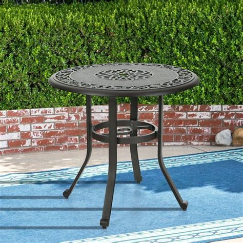 What is the best surface for an outdoor table?