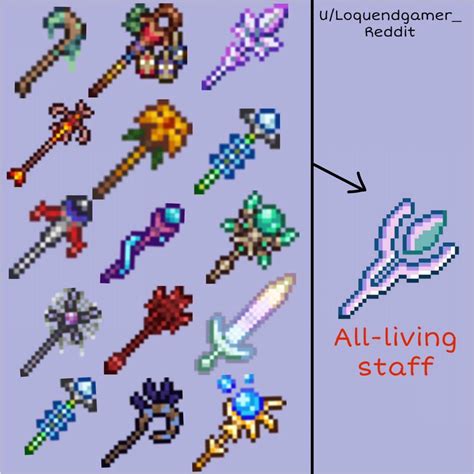 What is the best terraria staff?