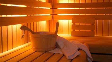 What is the best thing to do right after a sauna?