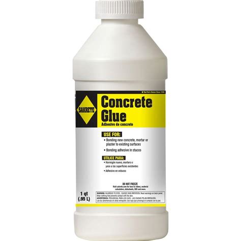 What is the best thing to glue concrete?