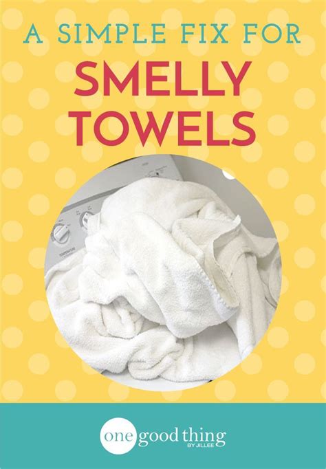 What is the best thing to use for smelly towels?