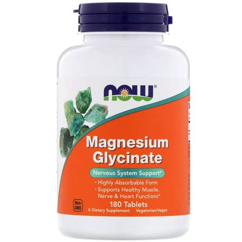 What is the best vitamin to take with magnesium glycinate?