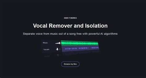 What is the best vocal remover?