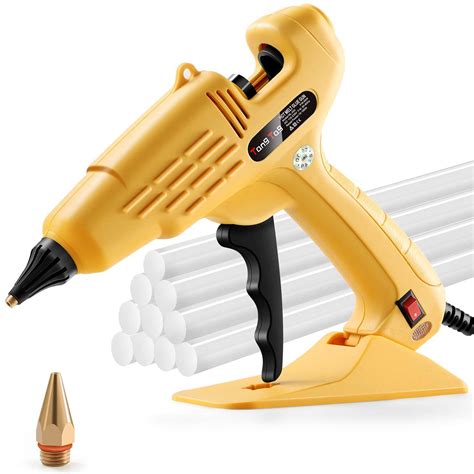 What is the best wattage for a glue gun?