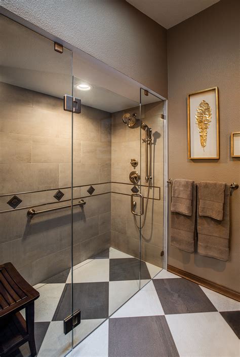 What is the best way to build a walk-in shower?