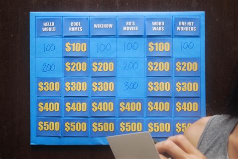 What is the best way to make a Jeopardy game?