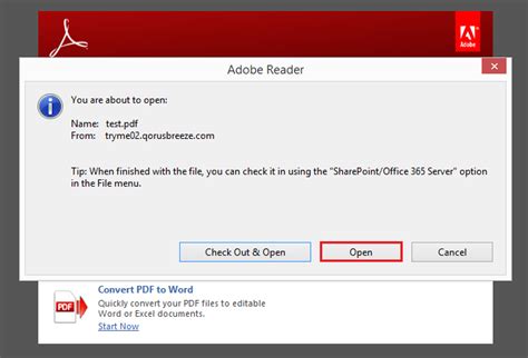 What is the best way to open a PDF file?