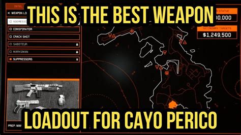 What is the best weapon for Cayo Perico?