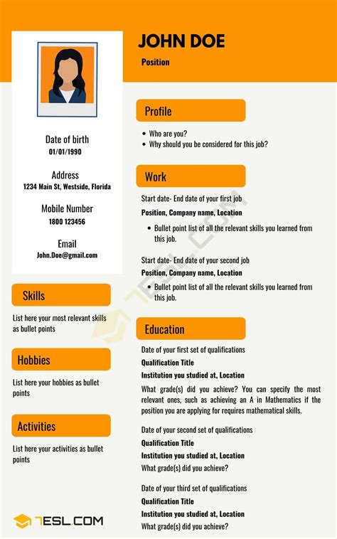 What is the best writing style for a CV?