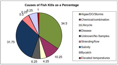 What is the biggest cause of fish death?