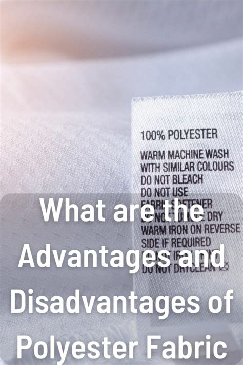What is the biggest disadvantage of polyester?