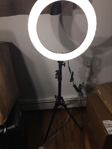 What is the biggest size of ring light?