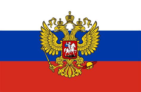 What is the bird on the Russian flag?