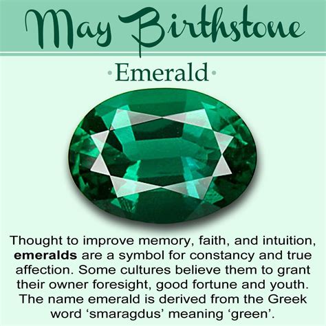 What is the birthstone for May 12?