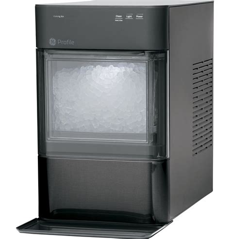 What is the black stuff in my countertop ice maker?