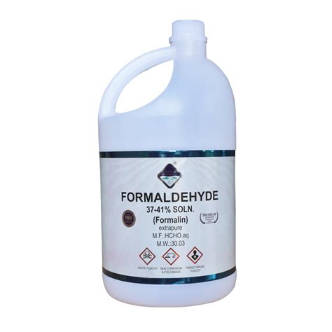 What is the brand name for formaldehyde solution?