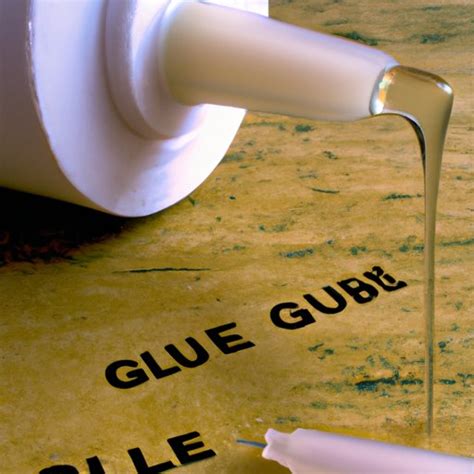 What is the brief history of glue?