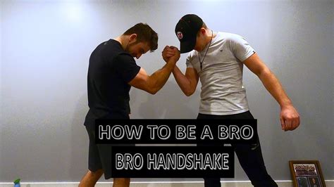 What is the bro handshake called?