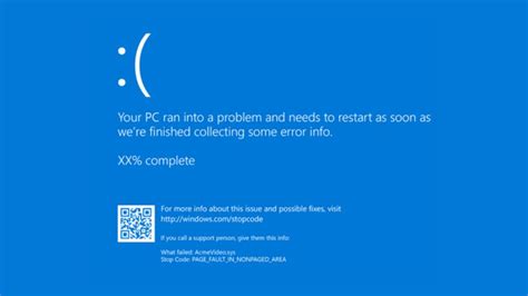 What is the cause of sudden blue screen?