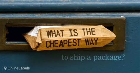 What is the cheapest way to Ship things home?