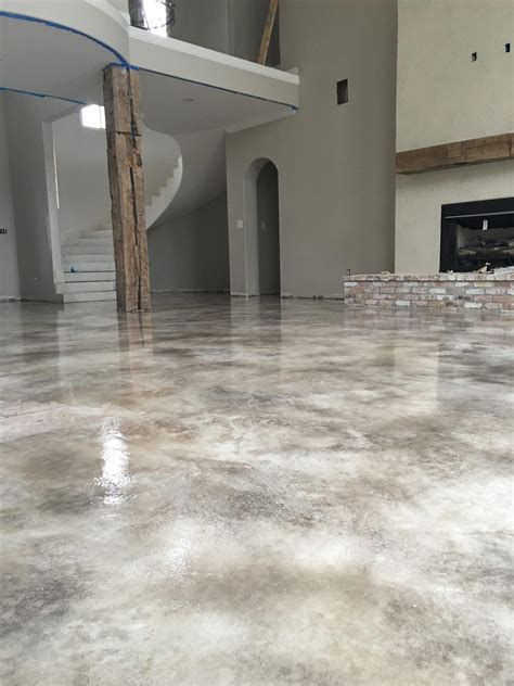 What is the cheapest way to cover a concrete floor?