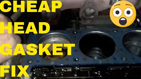 What is the cheapest way to fix a head gasket?