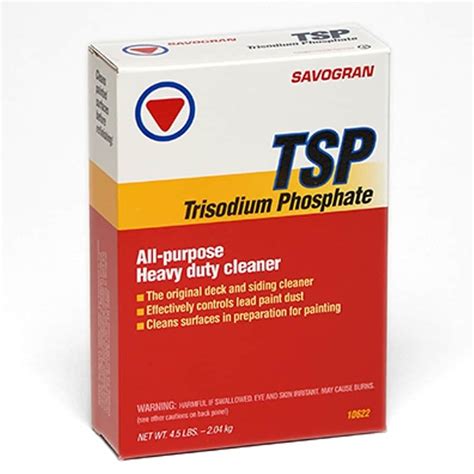 What is the chemical formula for TSP cleaner?