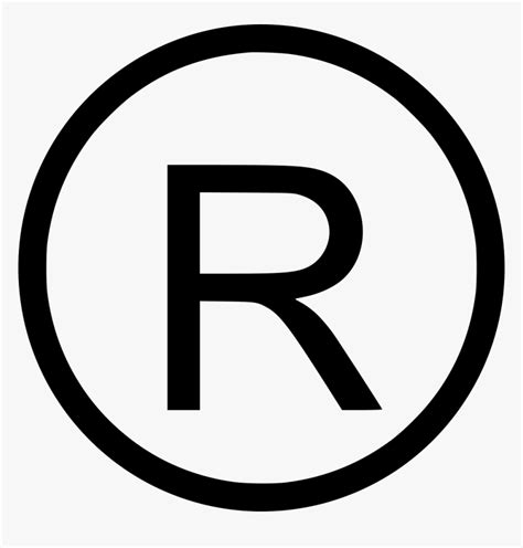 What is the circle R symbol?