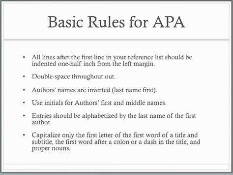What is the citation rule for APA7?