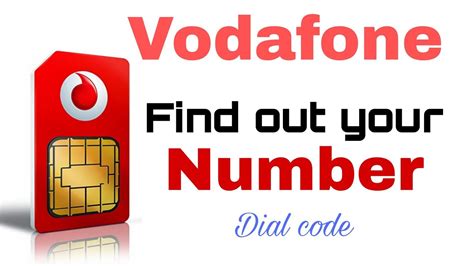 What is the code for Vodafone my number?