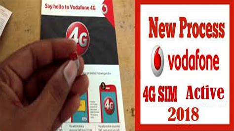 What is the code to activate Vodafone 4G?