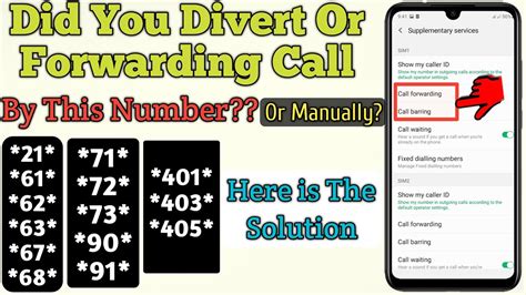 What is the code to stop call forwarding?