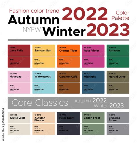 What is the color code for 2023?
