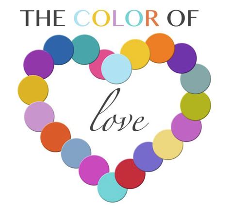 What is the color for love?