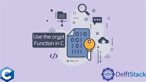 What is the crypt function?